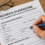 Modello per richiesta esenzione ticket sanitario: come compilarlo senza errori frequenti