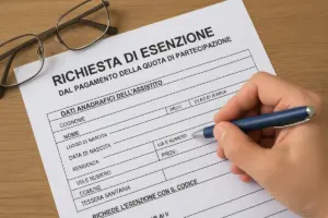 Modello per richiesta esenzione ticket sanitario: come compilarlo senza errori frequenti